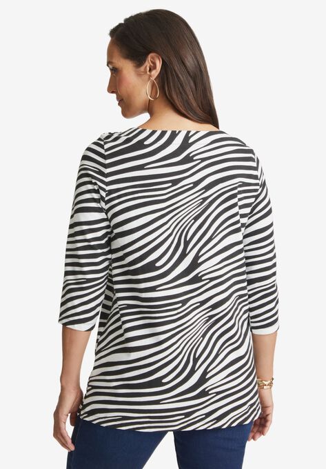 Boatneck Tunic, , on-hover image number null