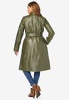 Leather Trench Coat, , on-hover image number 1