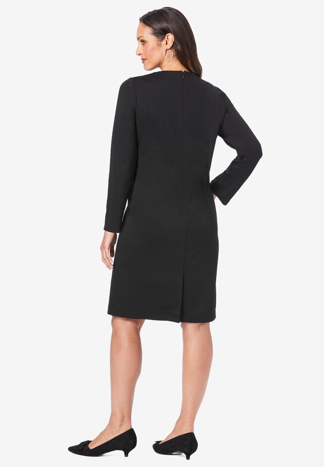 Bow A-Line Dress, , on-hover image number null