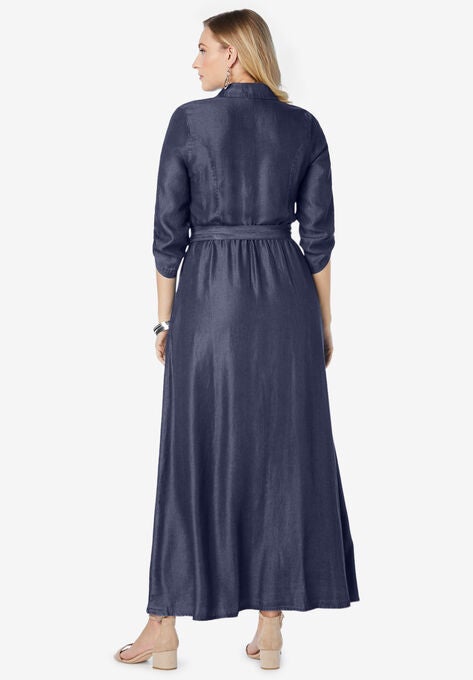 Tencel Maxi Dress Plus Sizemaxi Dresses Jessica London