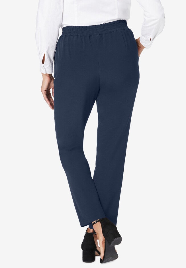 Bi-Stretch Slim Straight Pant, , on-hover image number null