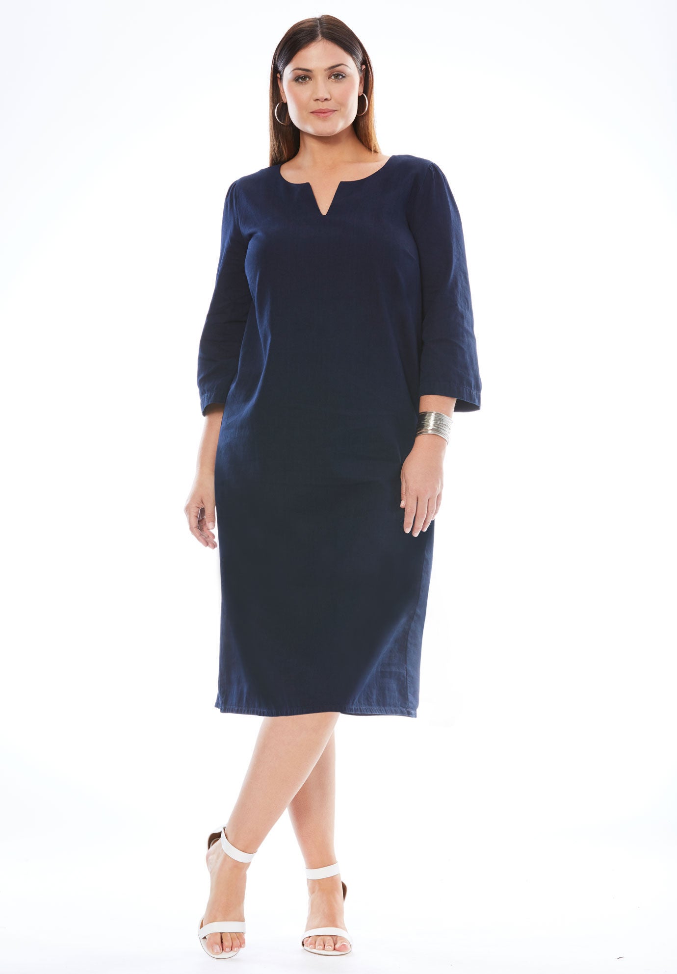 jessica london denim dress