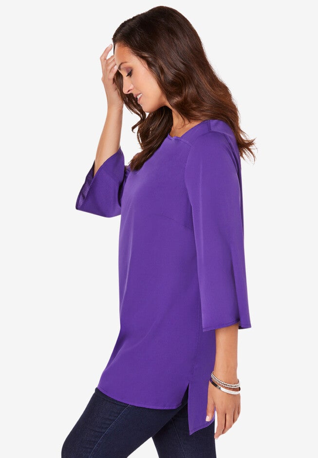 Square-Neck Tunic, , alternate image number 2