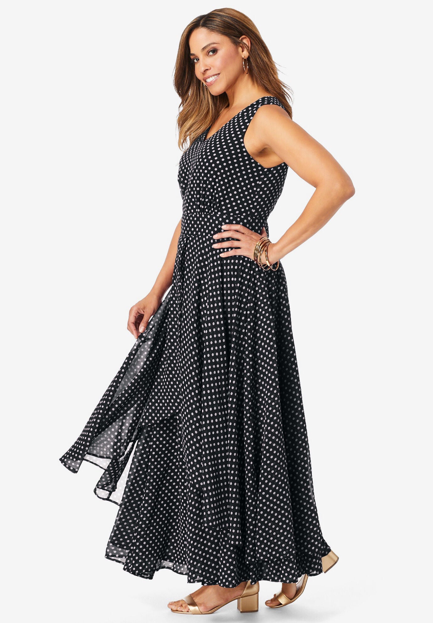 Jessica london flyaway maxi dress outlet