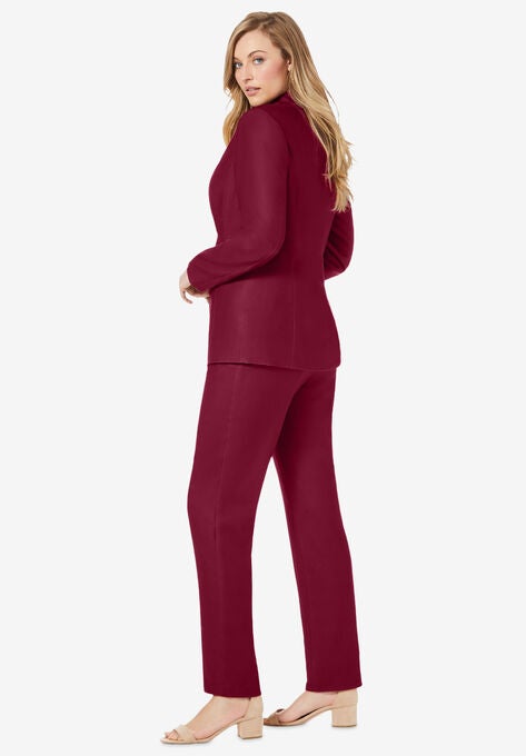 Single-Breasted Pantsuit, , alternate image number null