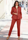 Peplum Denim Jacket, , alternate image number null