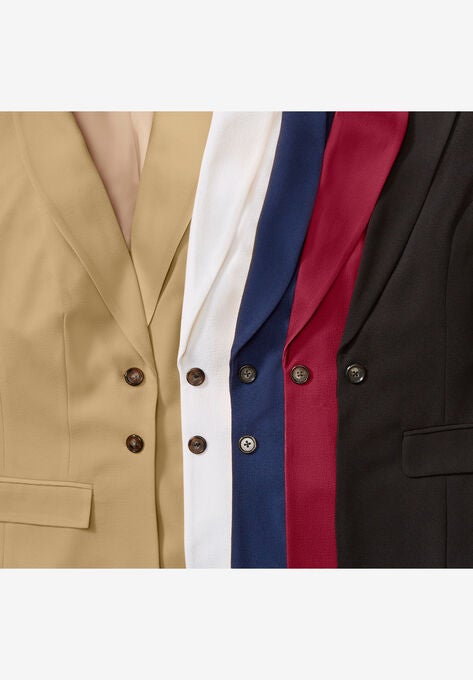 Single-Breasted Skirt Suit, , alternate image number null