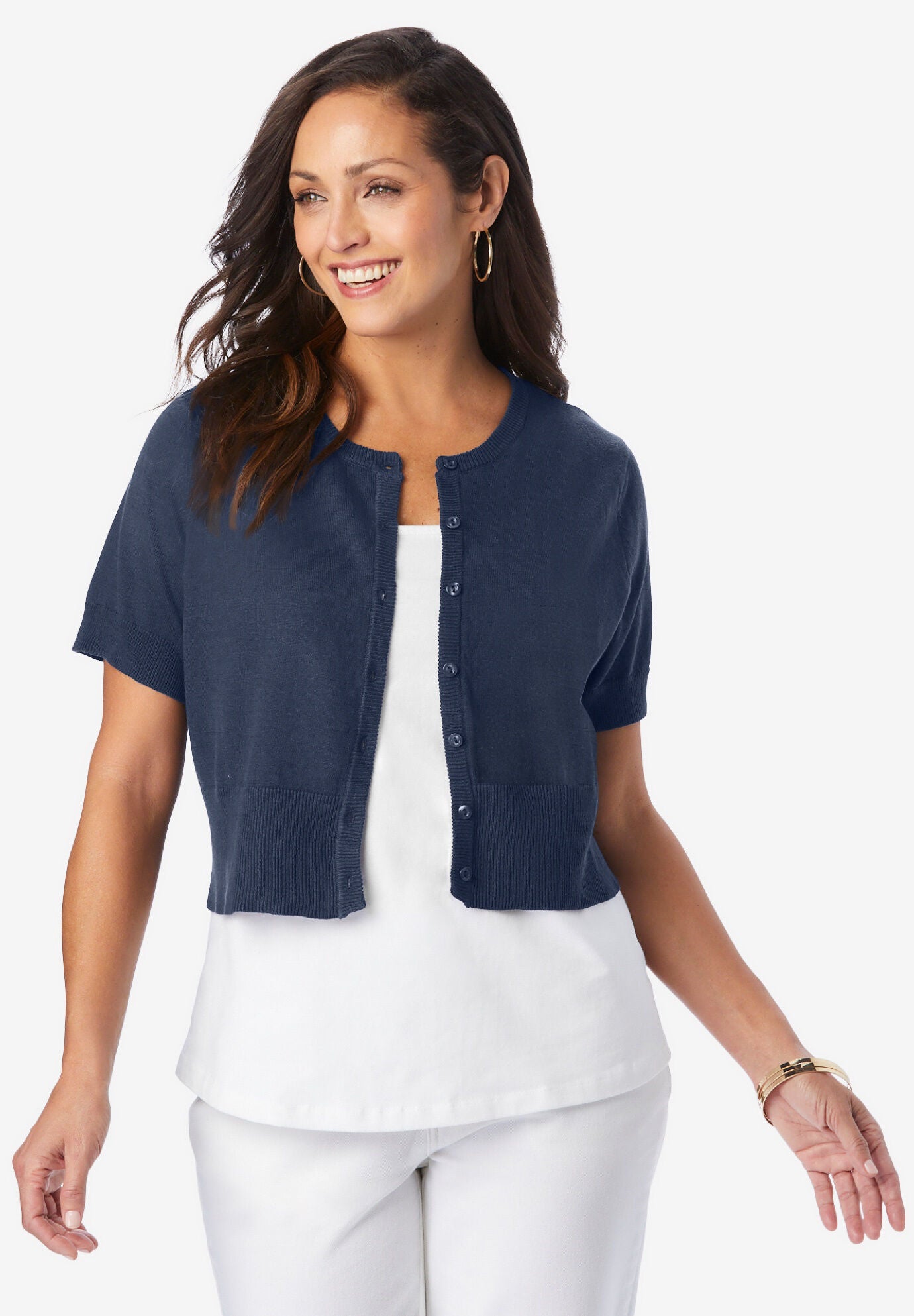 Women s Plus Size Shrugs Woman Within Woman Within
