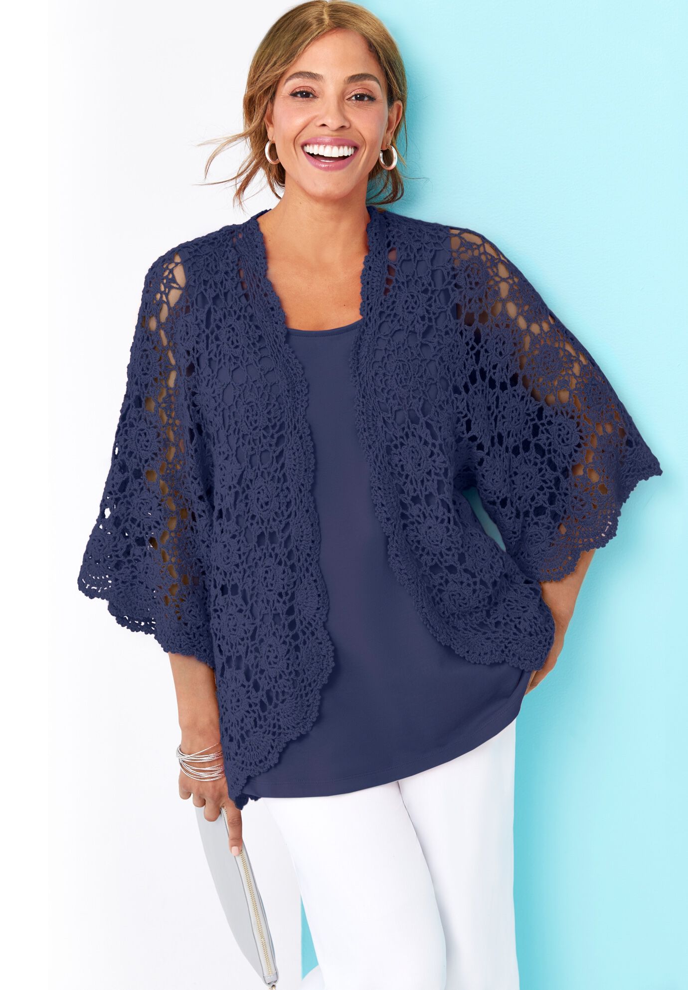 Crochet Cardigan Jessica London