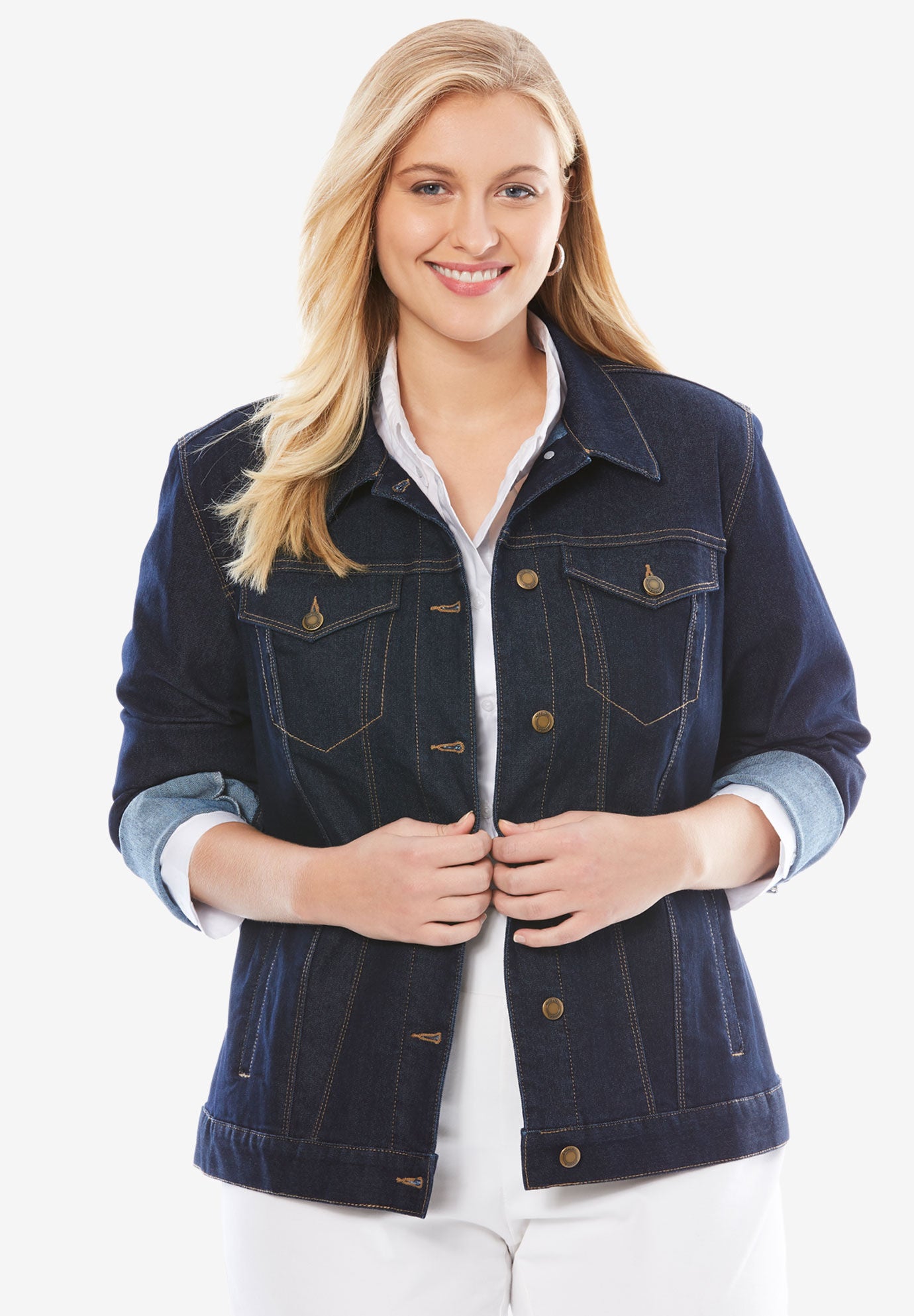 jessica london denim jacket