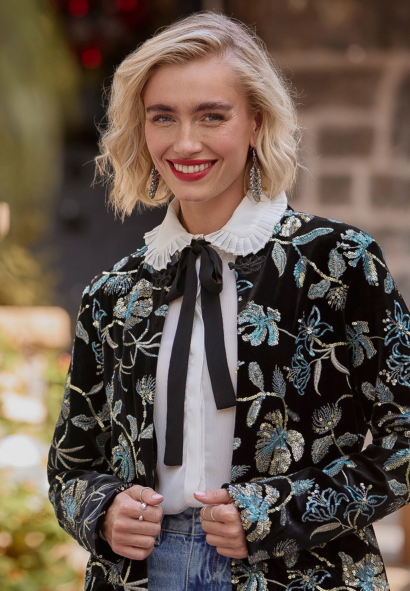 Sequin Lady Jacket