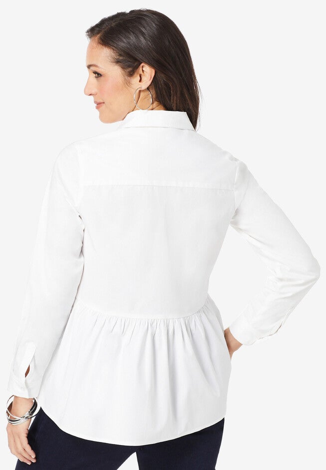 Peplum Blouse, , on-hover image number 1