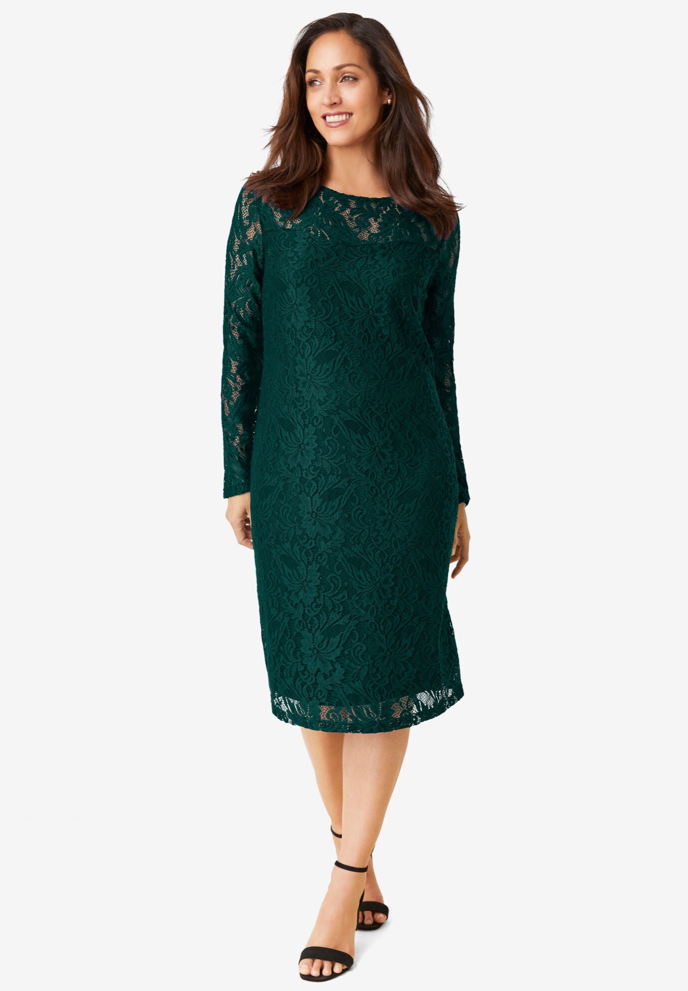 Lace Shift Dress | Jessica London