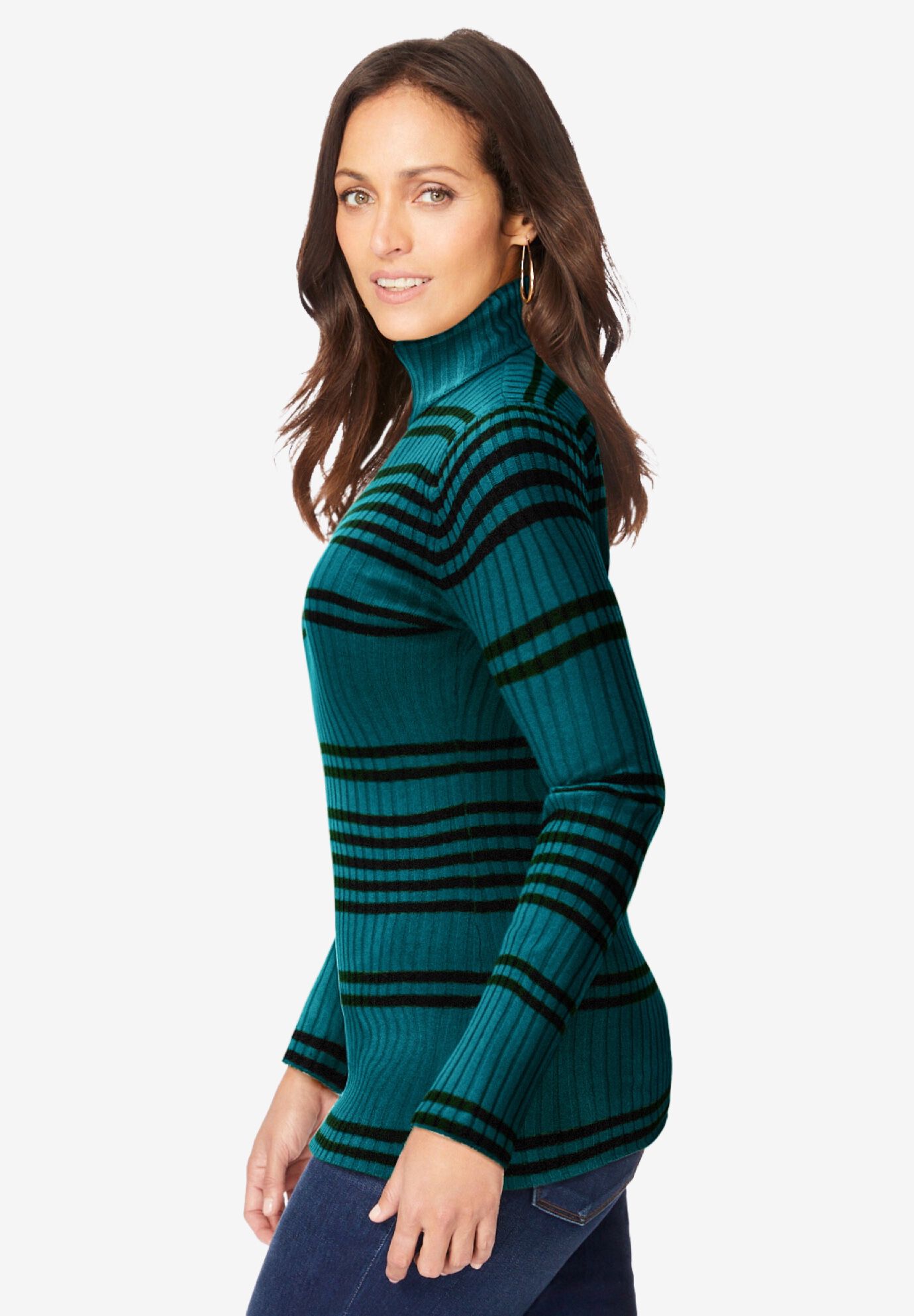 cotton turtleneck sweater