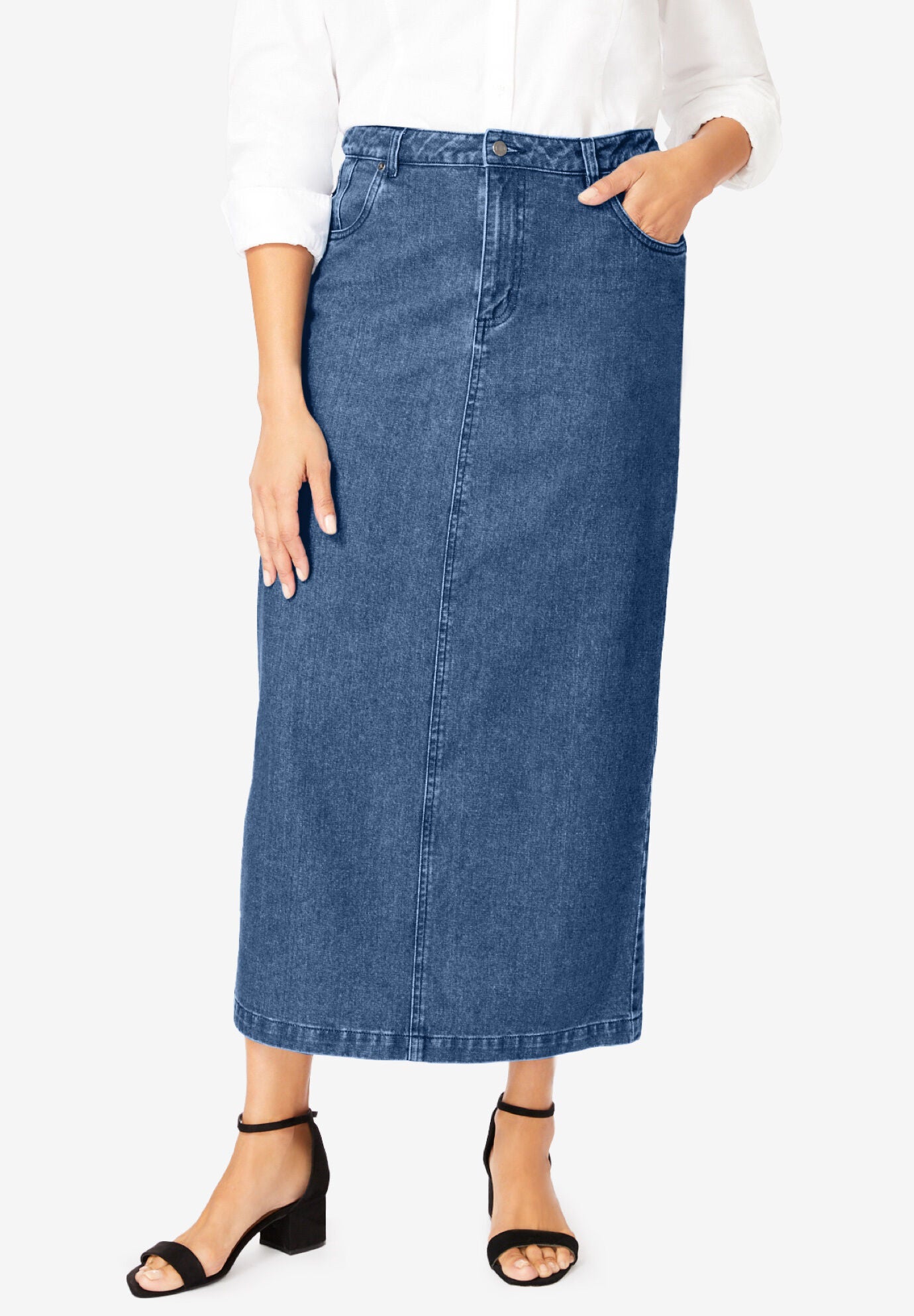 Jessica london jean skirts sale