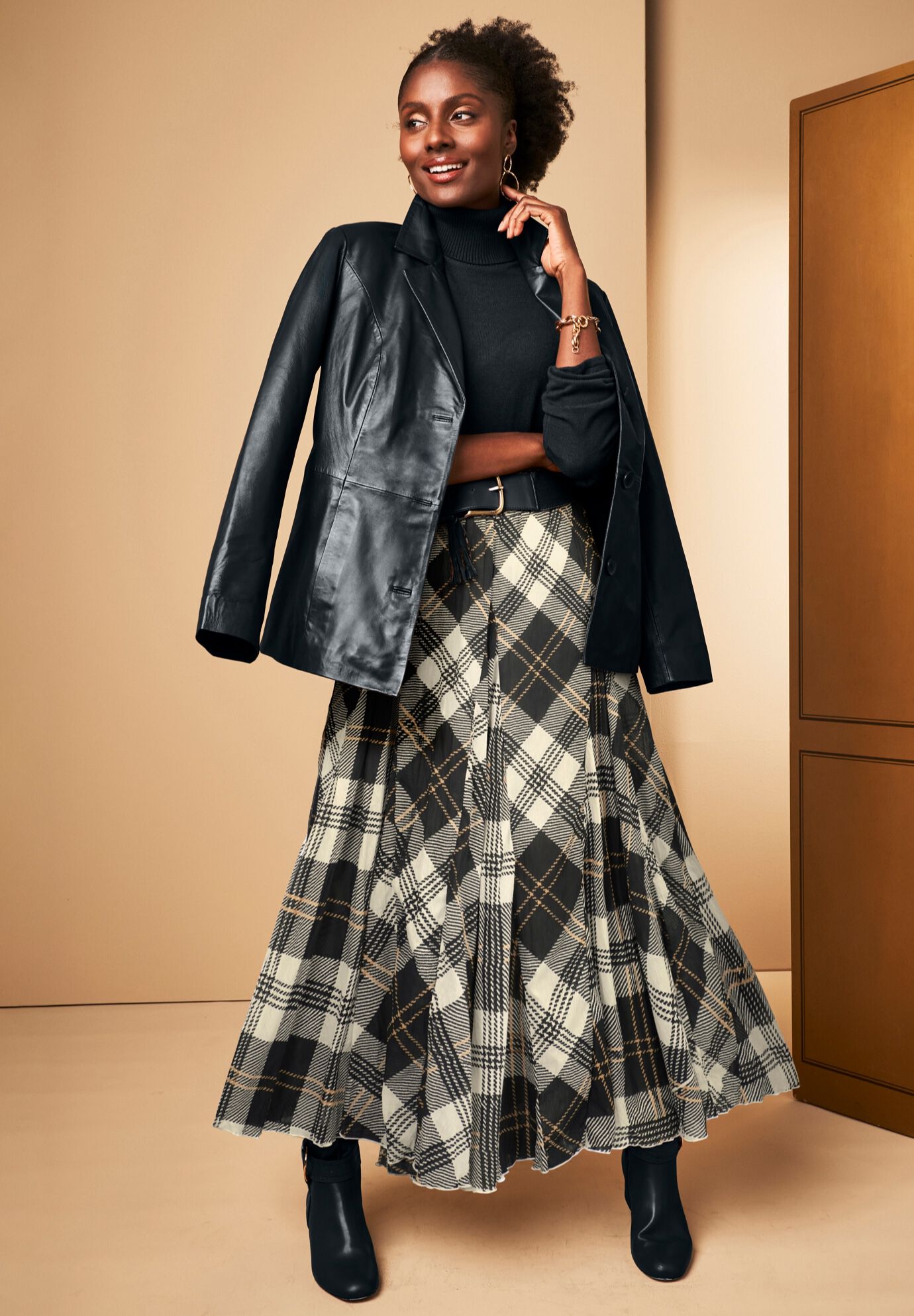 Petite crinkle maxi skirt outlet