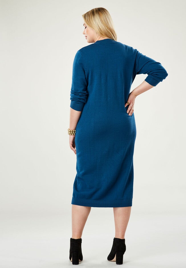 Midi Sweater Dress, , on-hover image number null