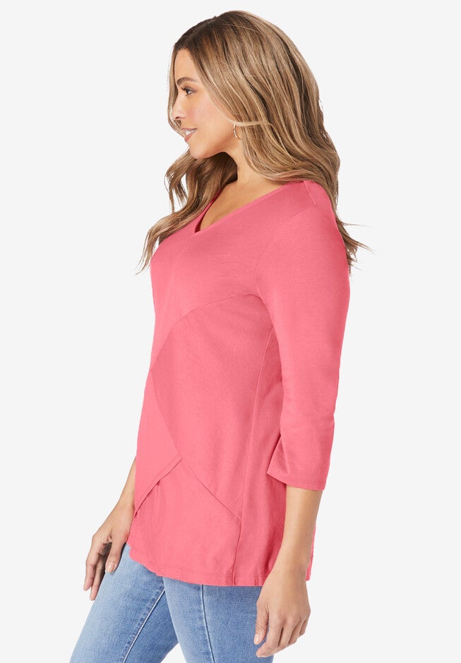 Layered Knit Top, , alternate image number null