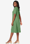 Square Neck Midi Dress, , alternate image number null