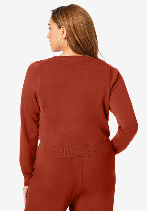 Jewelneck Cardigan, , on-hover image number null