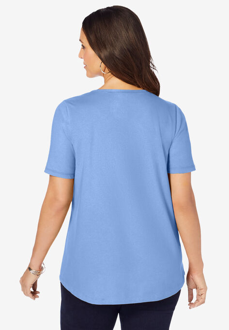 Crisscross Strap Tee, , on-hover image number null