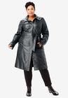 Leather Trench Coat, , alternate image number 3