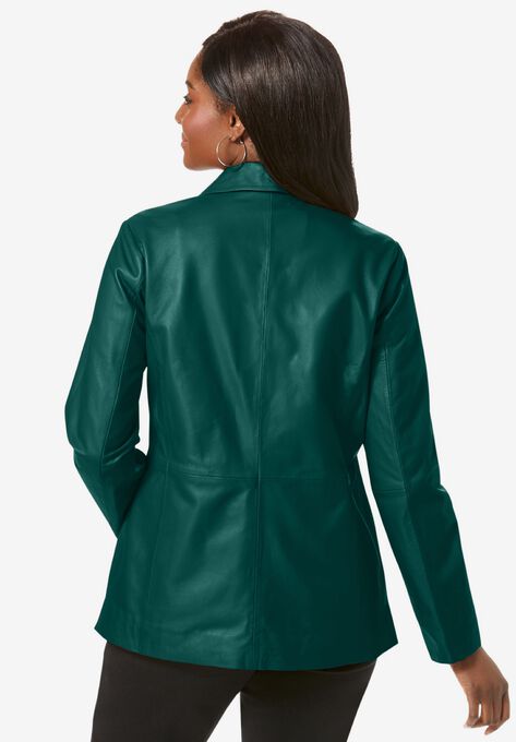 Leather Blazer, , on-hover image number null
