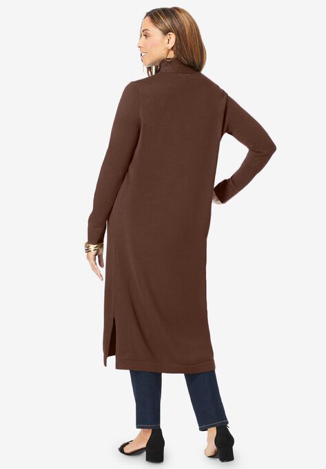 Fine Gauge Duster Cardigan, , on-hover image number null