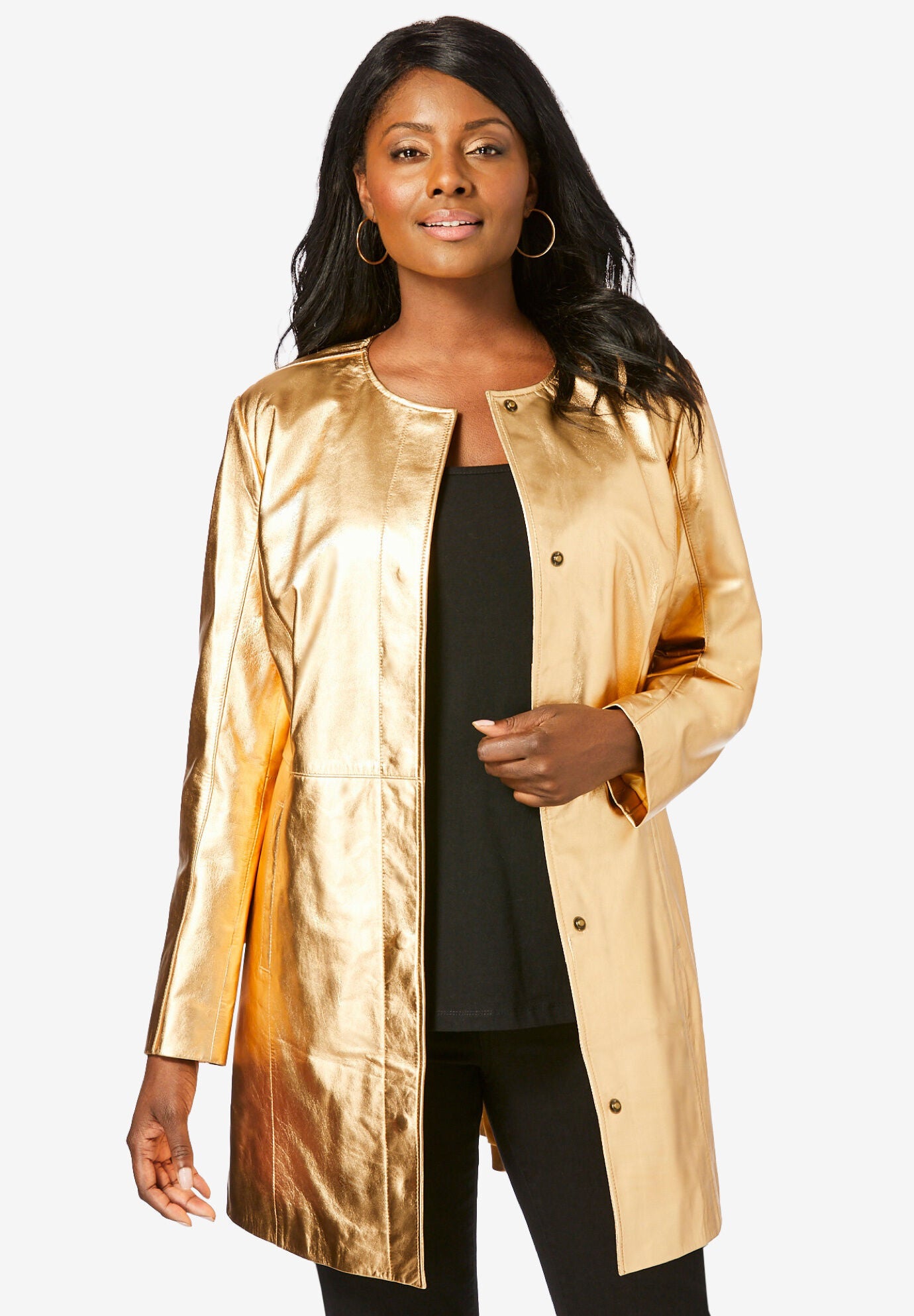 Plus Size Leather Jackets \u0026 Coats for 