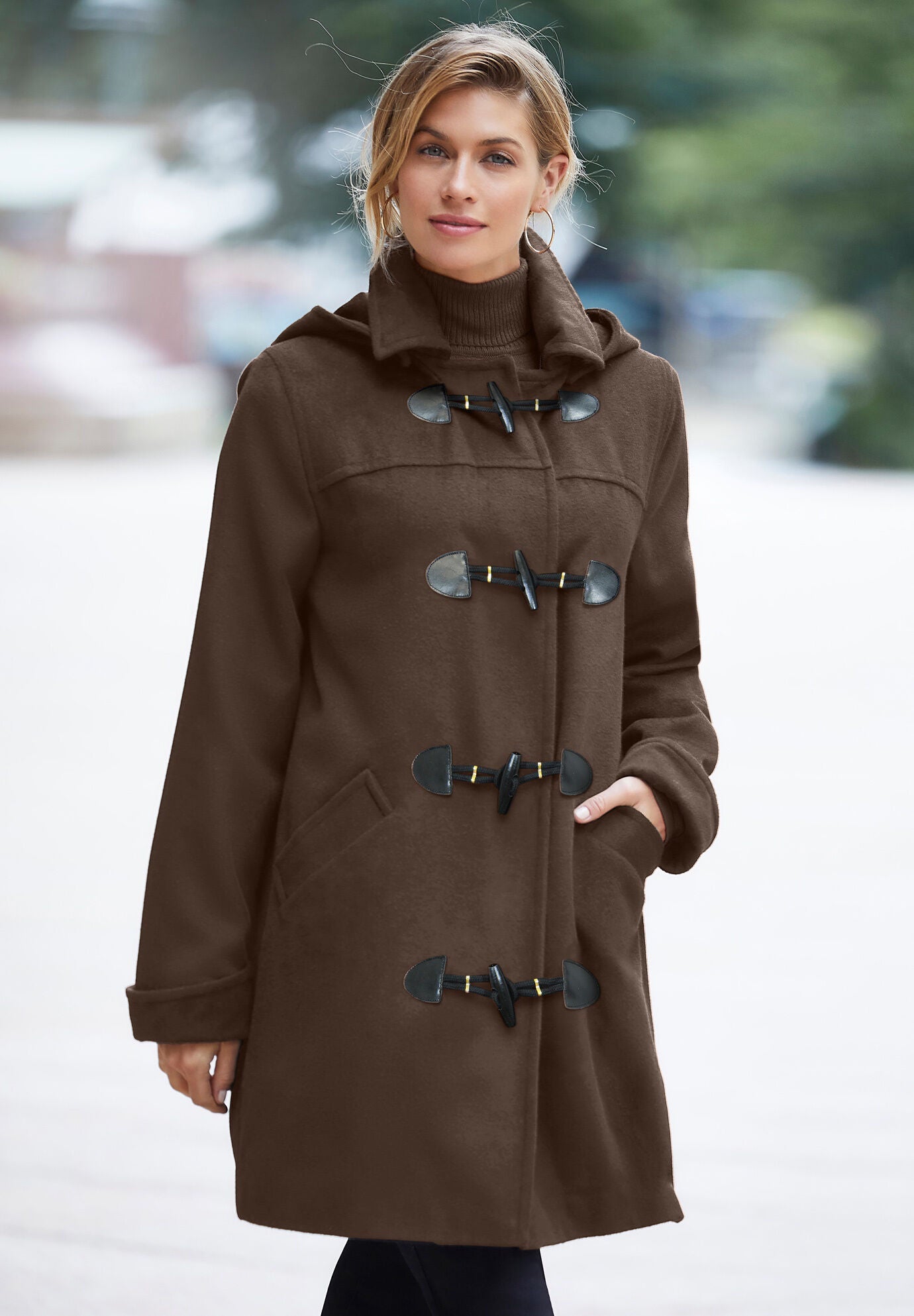 Women's deals toggle coat
