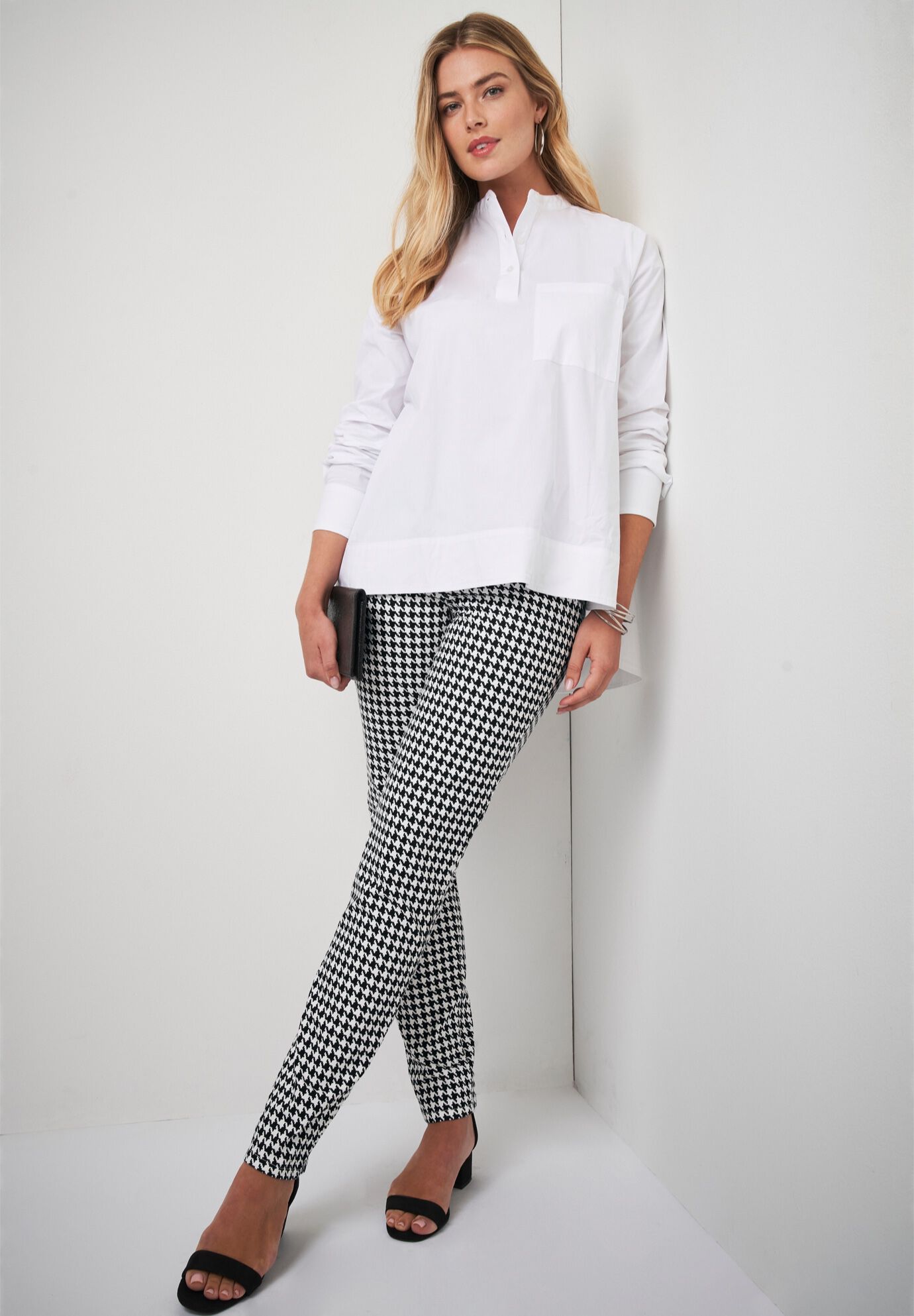 Comfort Waist Stretch Denim Straight-Leg Jean, , alternate image number 2