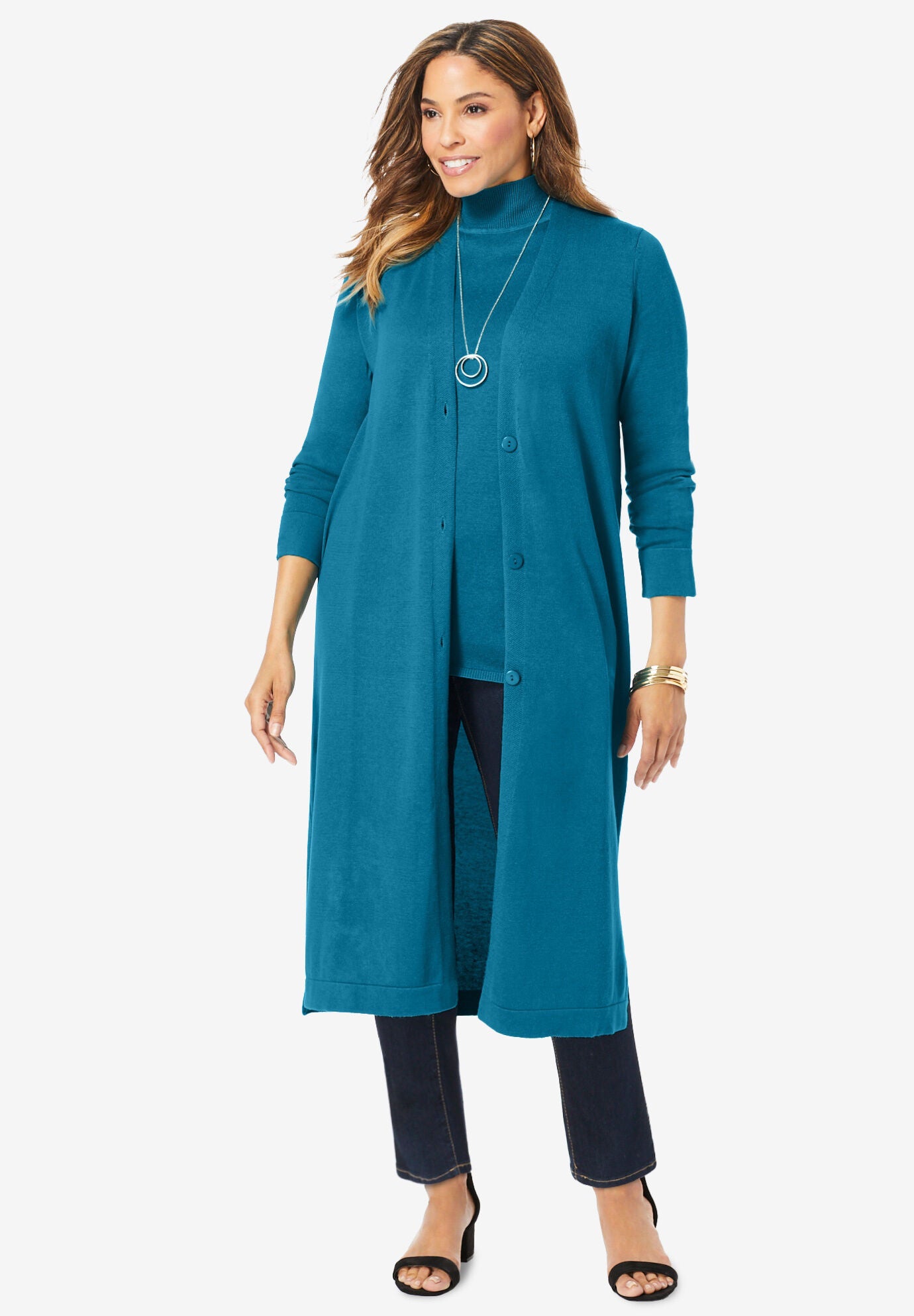 Women's Plus Size Mix \u0026 Match Sweater 