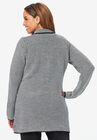 Double-Breasted Sweater Blazer, , on-hover image number null