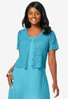 Crochet Shrug, OCEAN, hi-res image number null