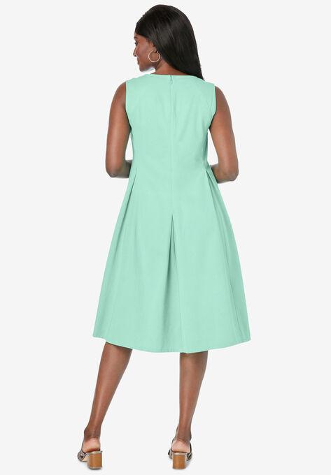 Cotton Denim Dress, , on-hover image number null