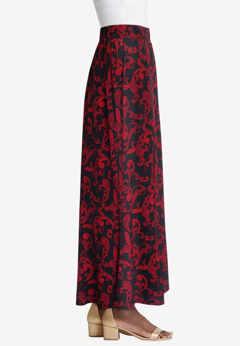 Knit Maxi Skirt, , alternate image number null