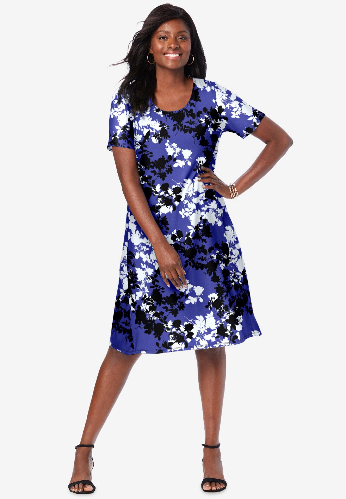 A line jersey dress outlet