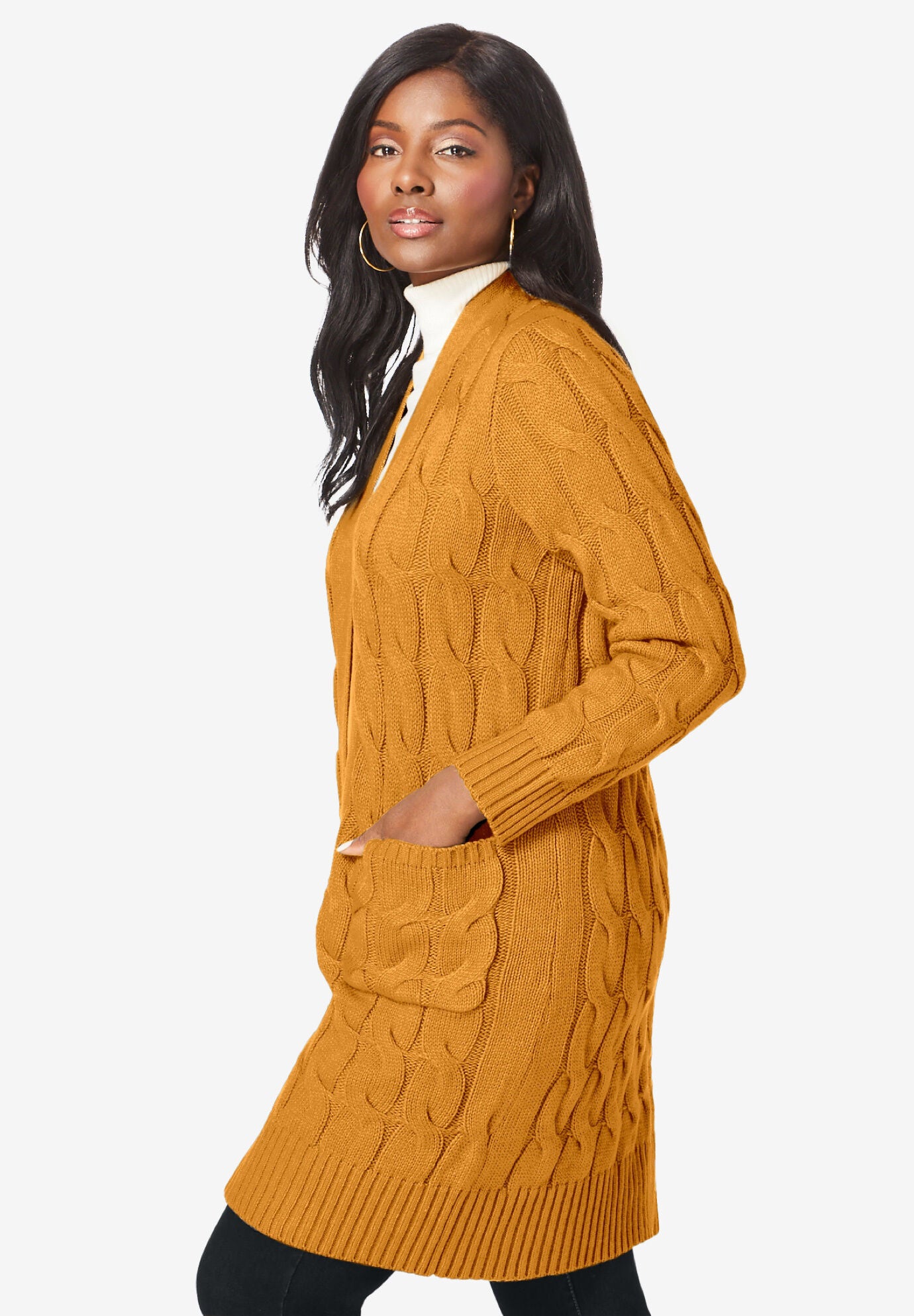Navy duster sweater online