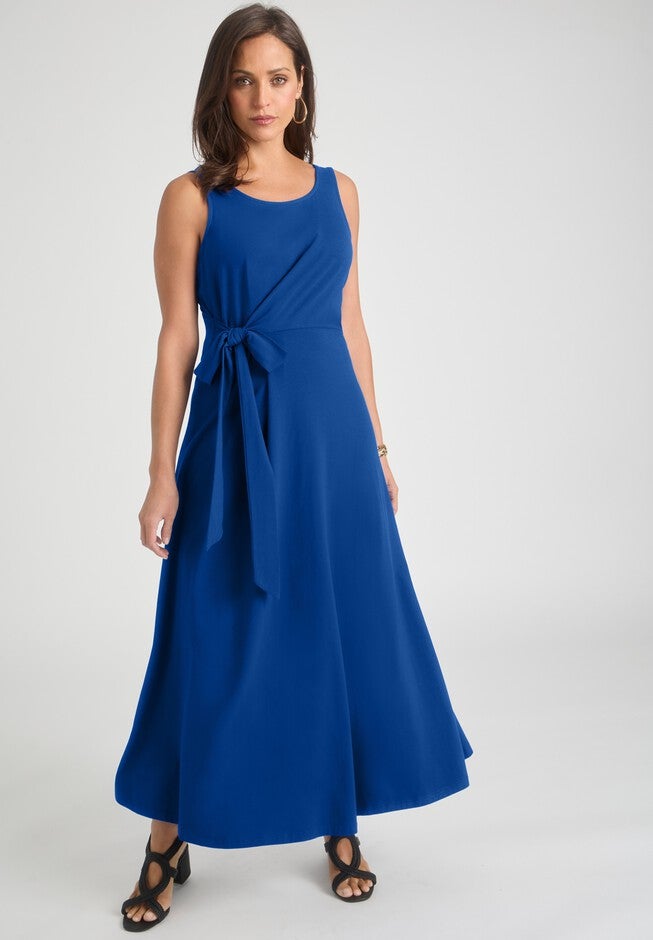 Side Tie Maxi Dress Jessica London