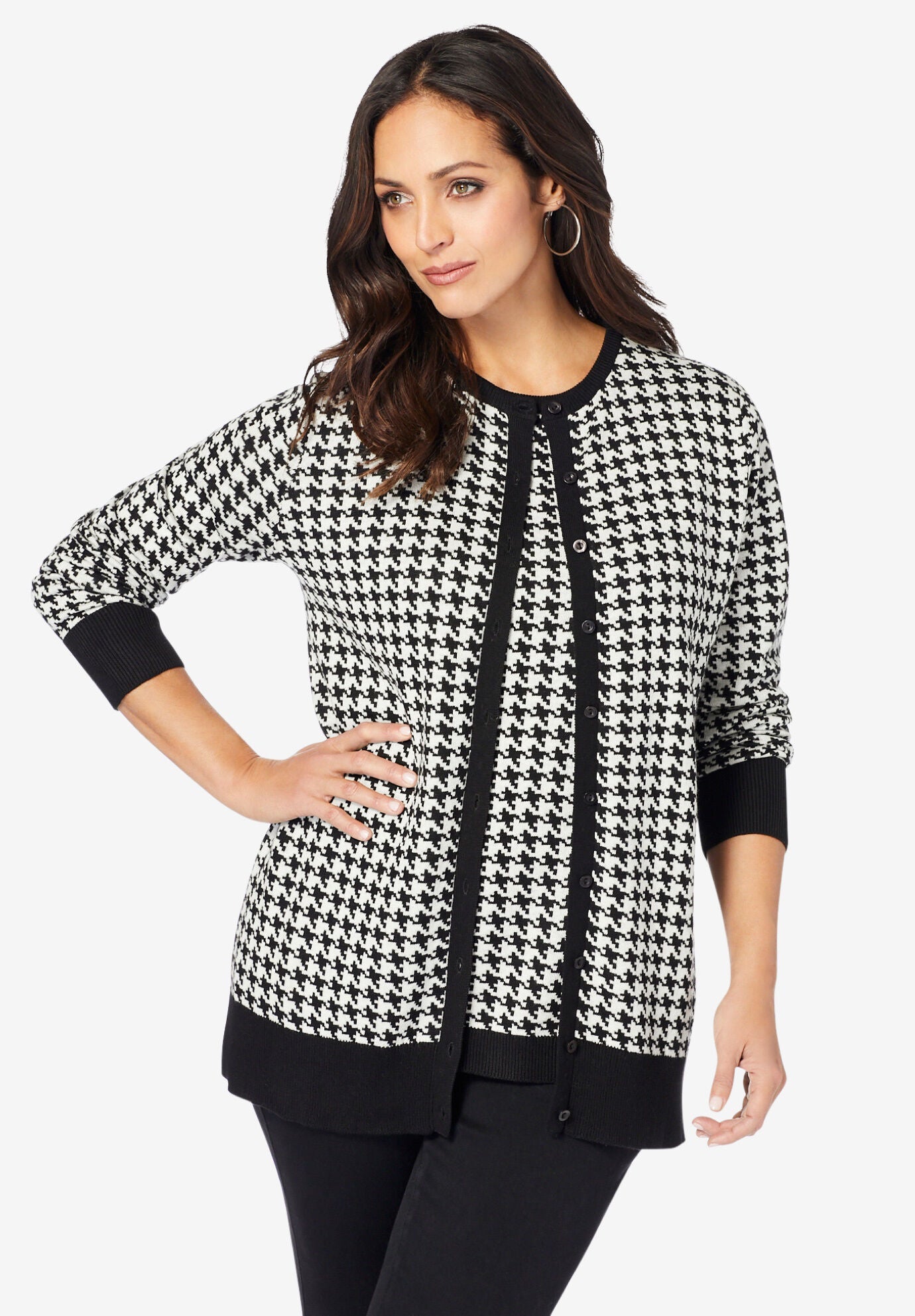 Women's Plus Size Mix \u0026 Match Sweater 