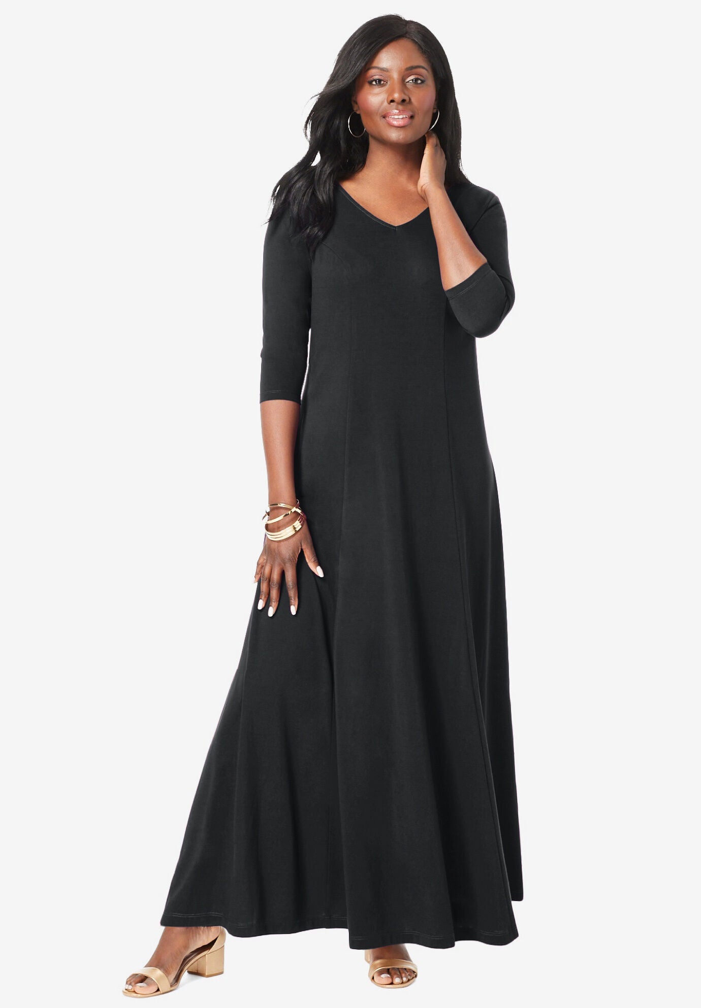 Jessica london denim maxi dress clearance