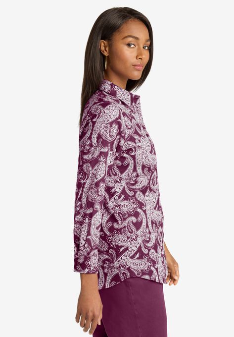 Stretch Poplin Shirt, , alternate image number null