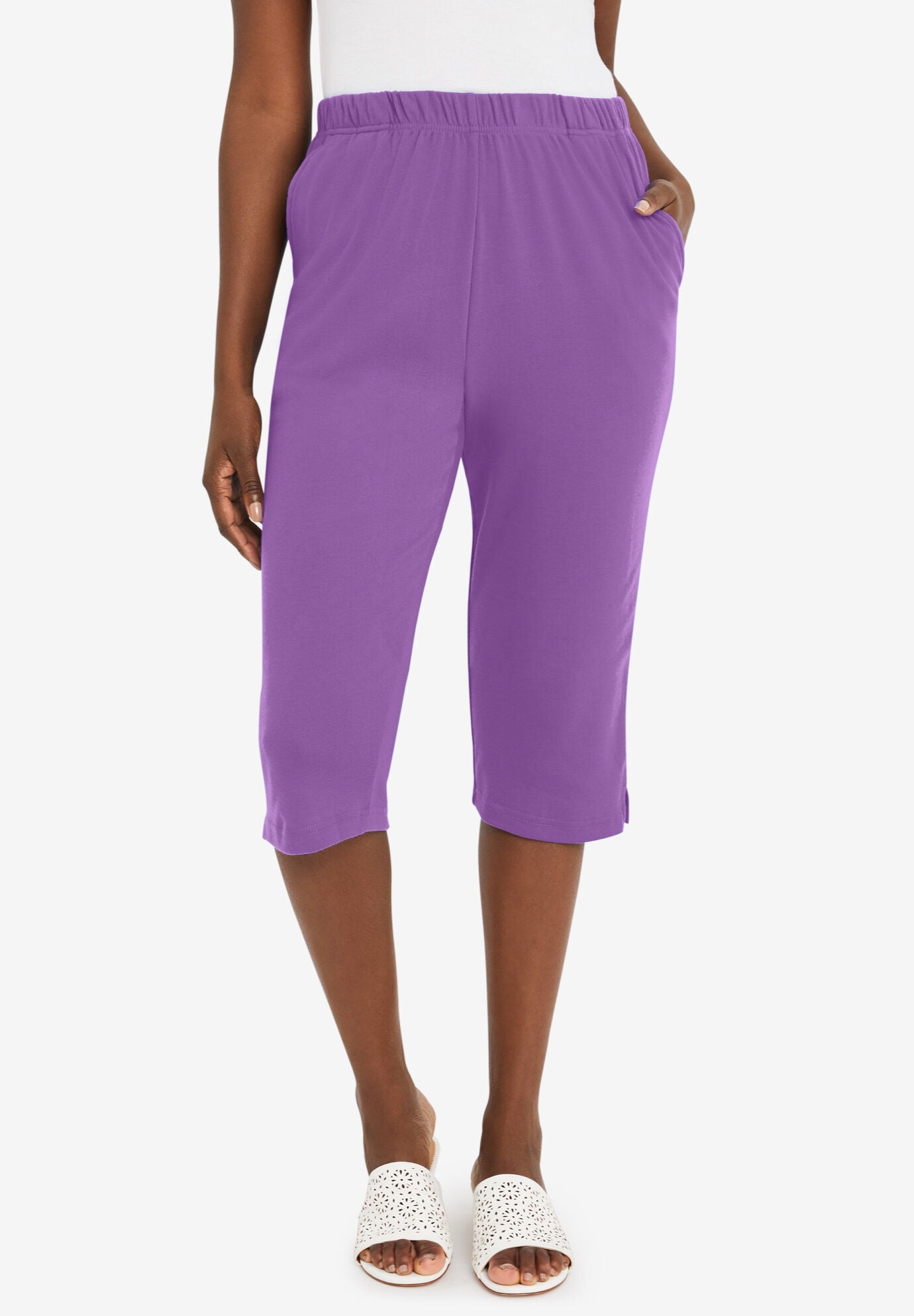 Cheap plus size 2024 shorts and capris
