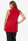 Sleeveless Turtleneck Shell, , on-hover image number null