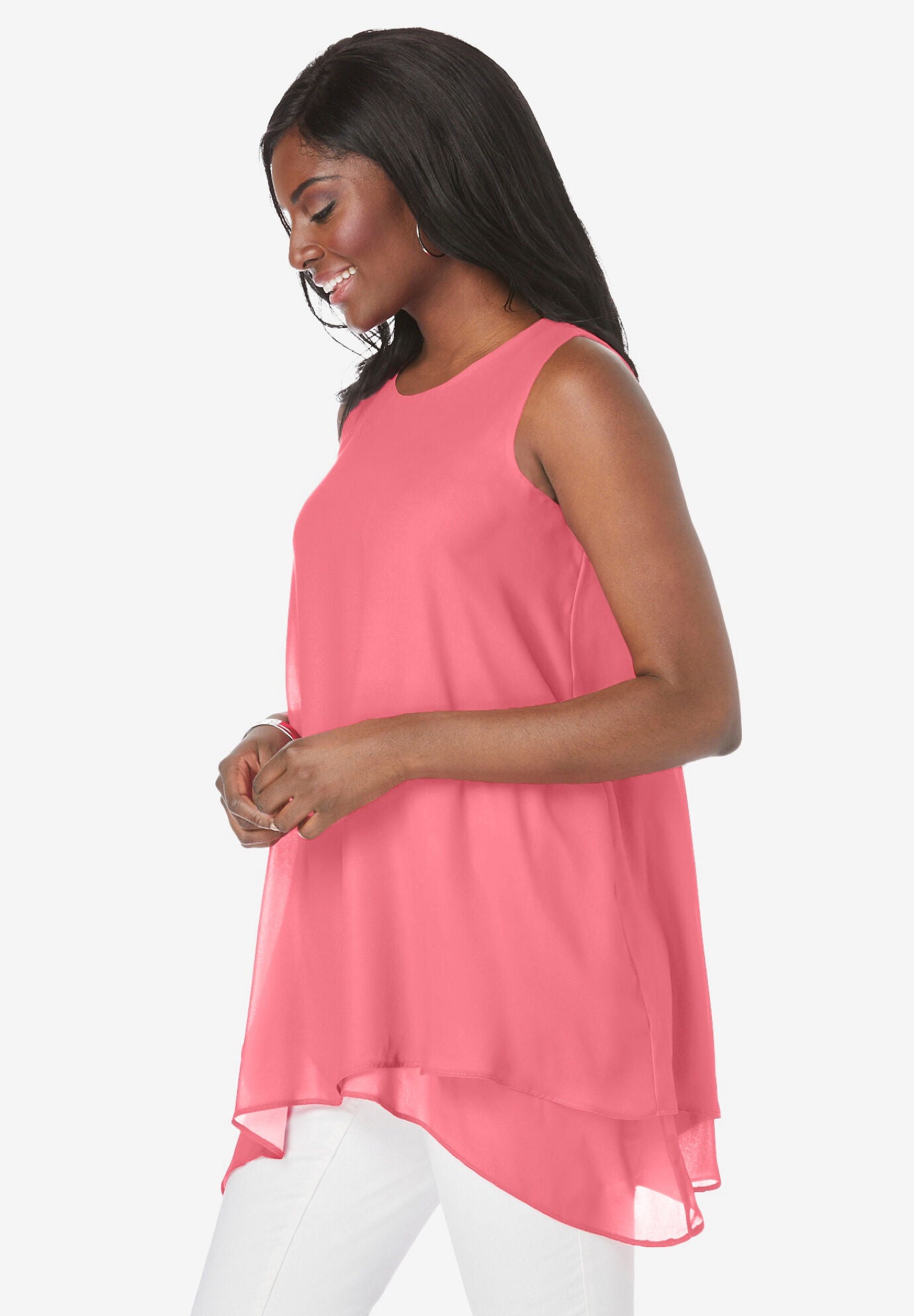 Crinkled Tunic, , alternate image number 3