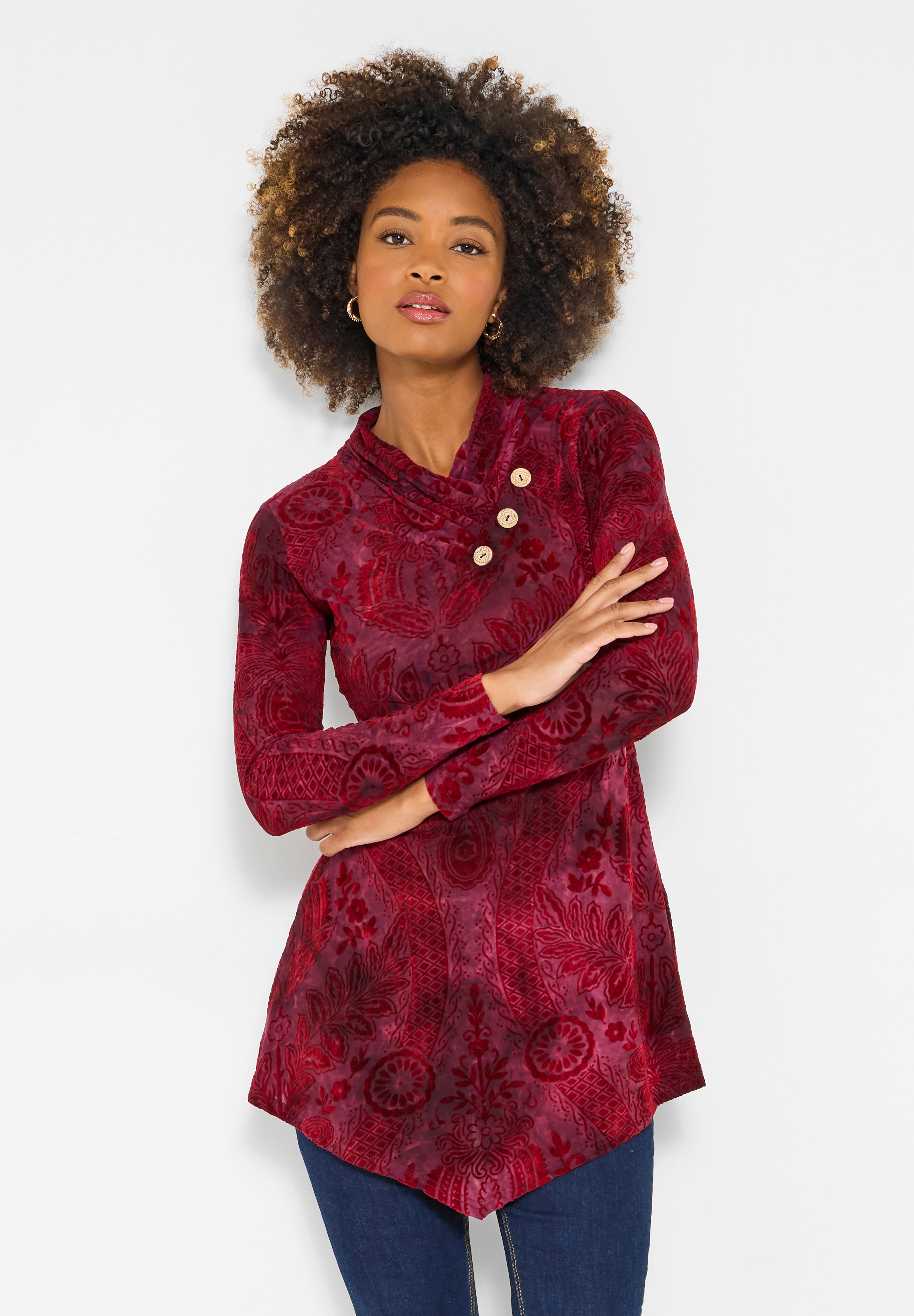 Asymmetric Burnout Tunic