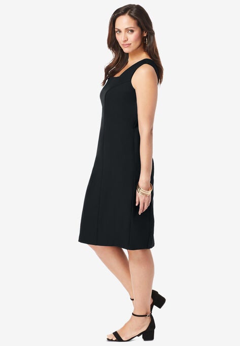 Bi-Stretch Sheath Dress, , alternate image number null