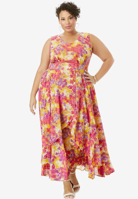 Flyaway Maxi Dress Plus Size Maxi Dresses Jessica London