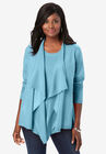 Flyaway Cardigan, MEADOW BLUE, hi-res image number null