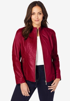Plus Size Leather Jackets Coats For Women Jessica London